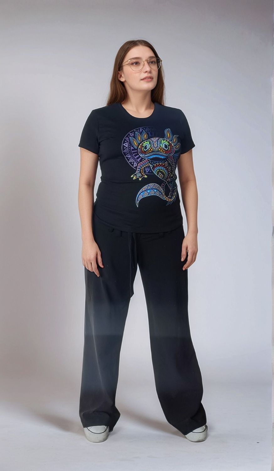 BLUSA AXOLOTL MANDALA