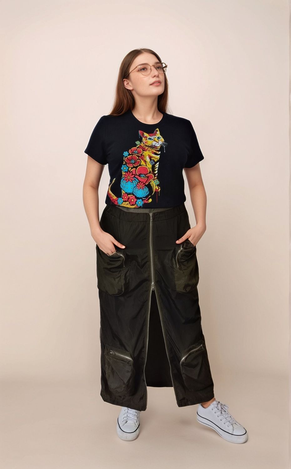 BLUSA CORTA GATO PEYOTES