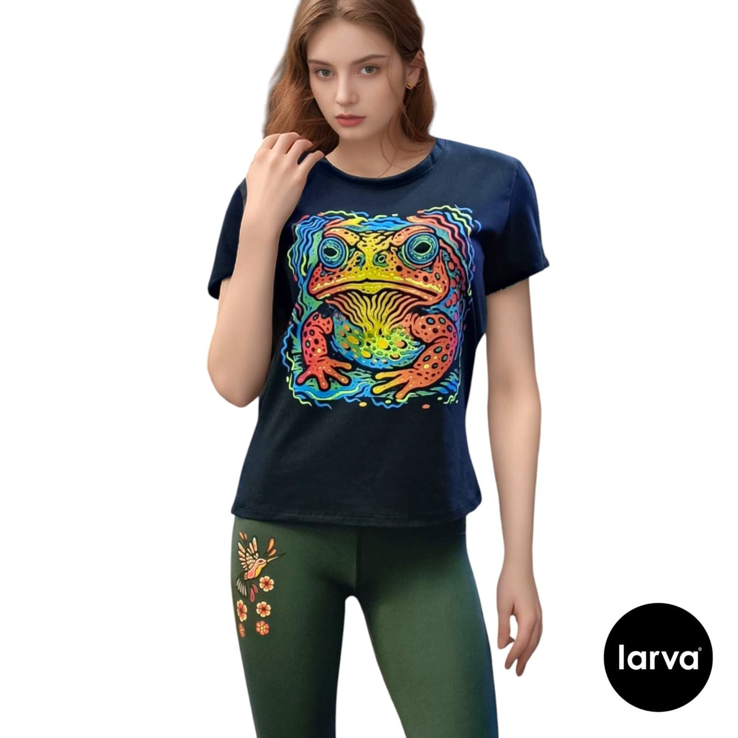 BLUSA NEGRA SAPO TRIP