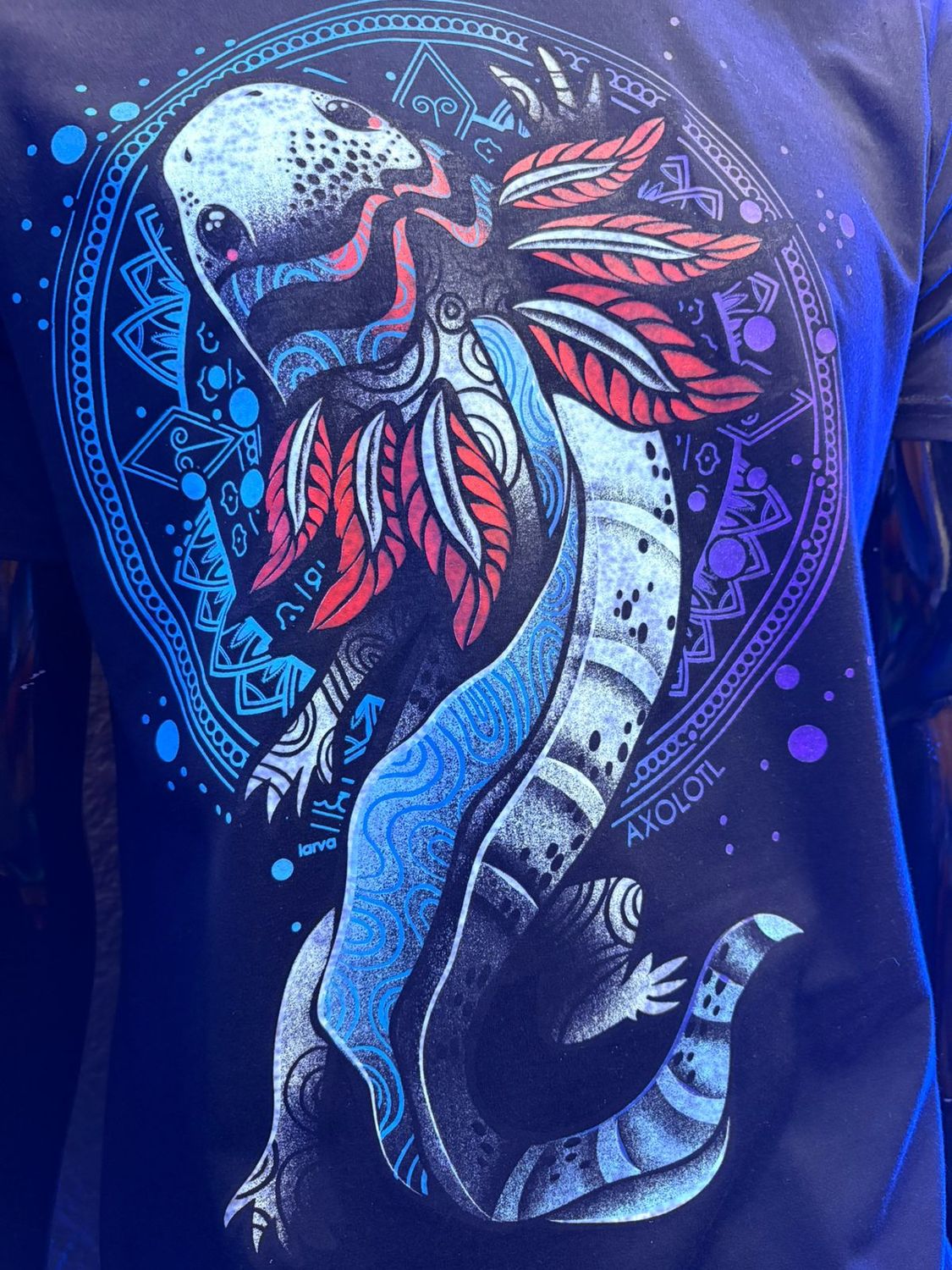 PLAYERA AXOLOTL PSY