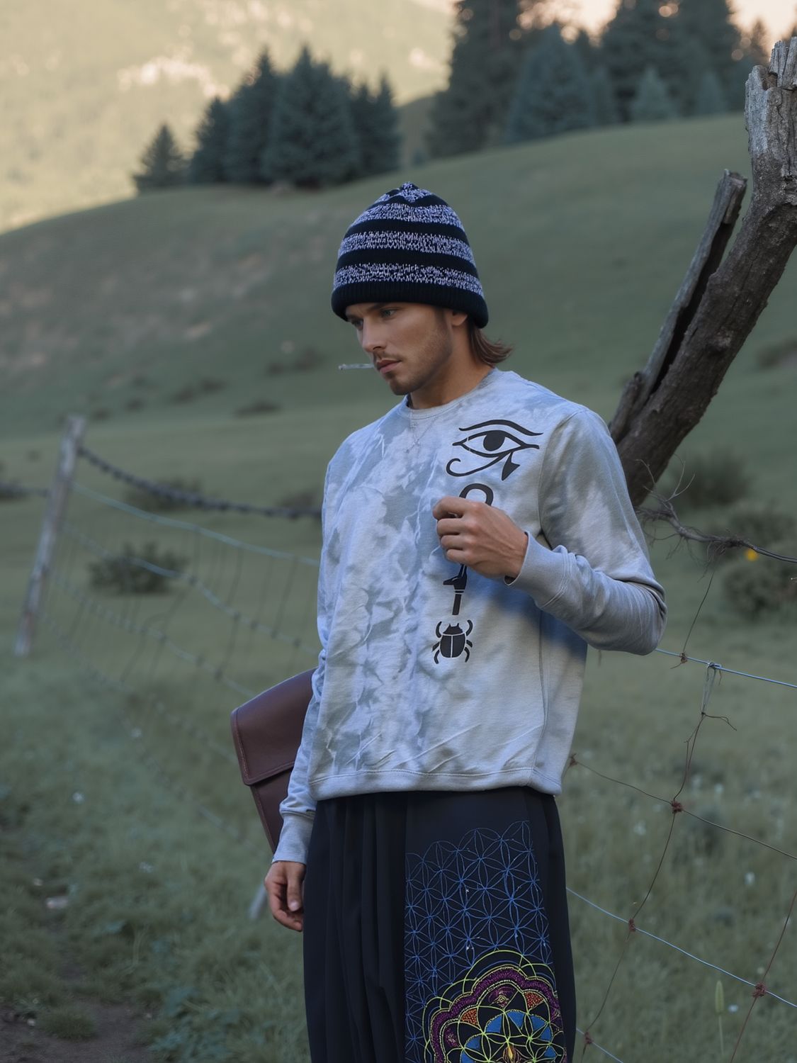 SUDADERA PULLOVER HOMBRE TIE DYE LEGION