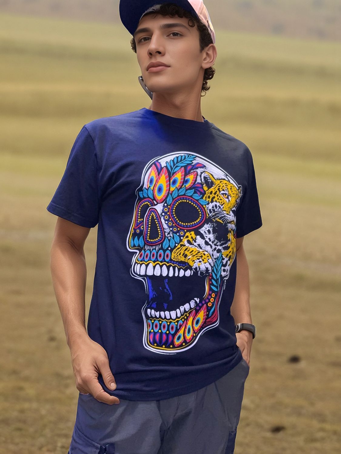PLAYERA CRÁNEO JAGUAR