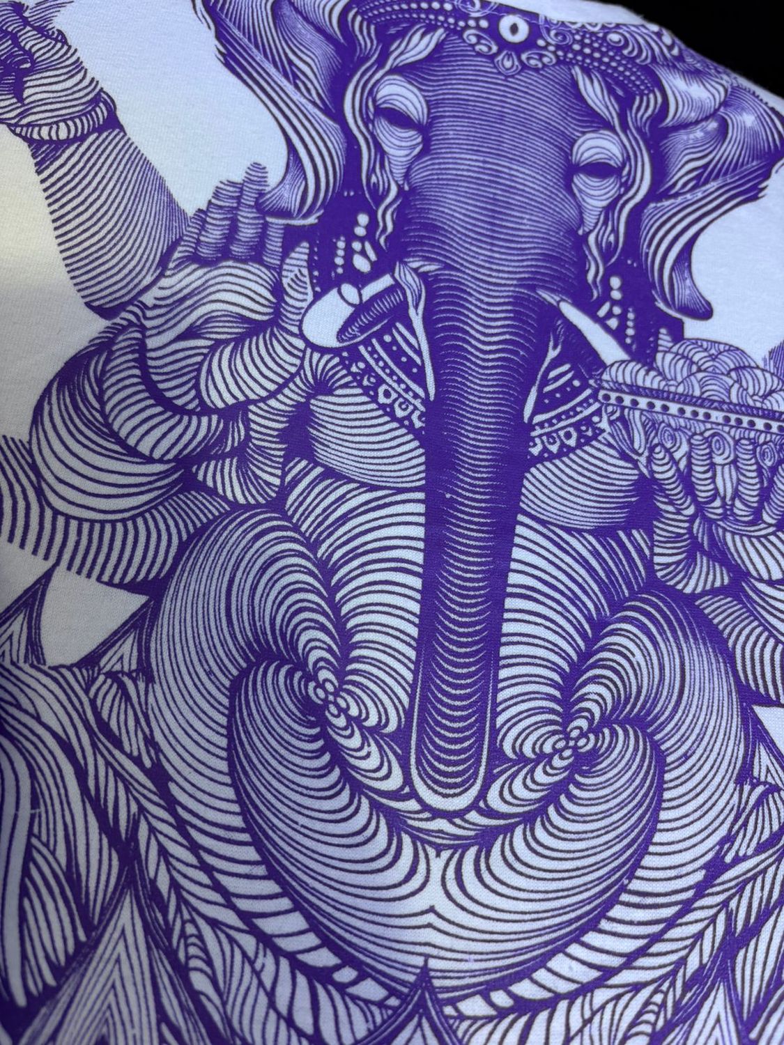 BLUSA CORTA LOTO DE GANESH