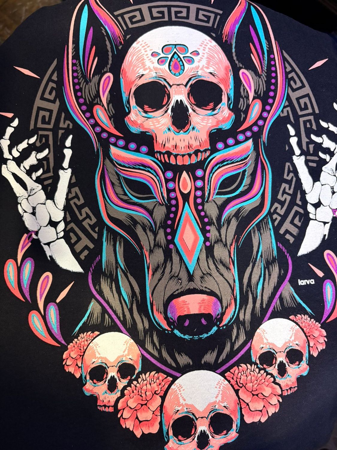 PLAYERA XOLOTL CRANEOS