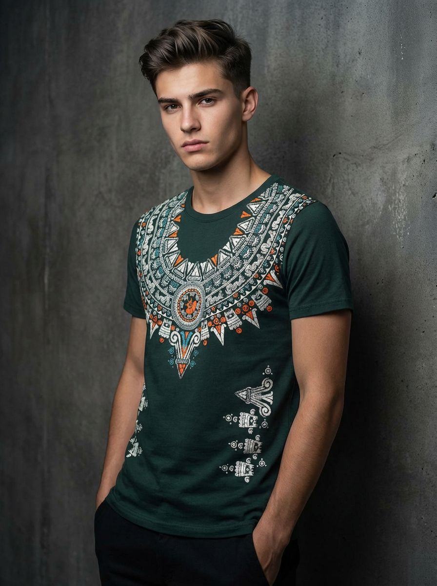 PLAYERA COLLAR PREHISPÁNICO