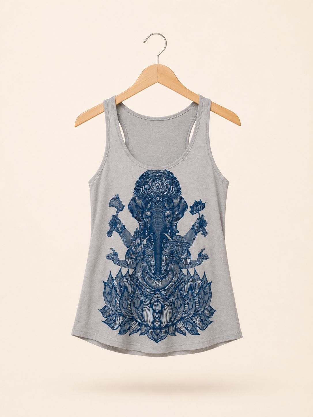 Bluson Gris Perla Loto de Ganesha