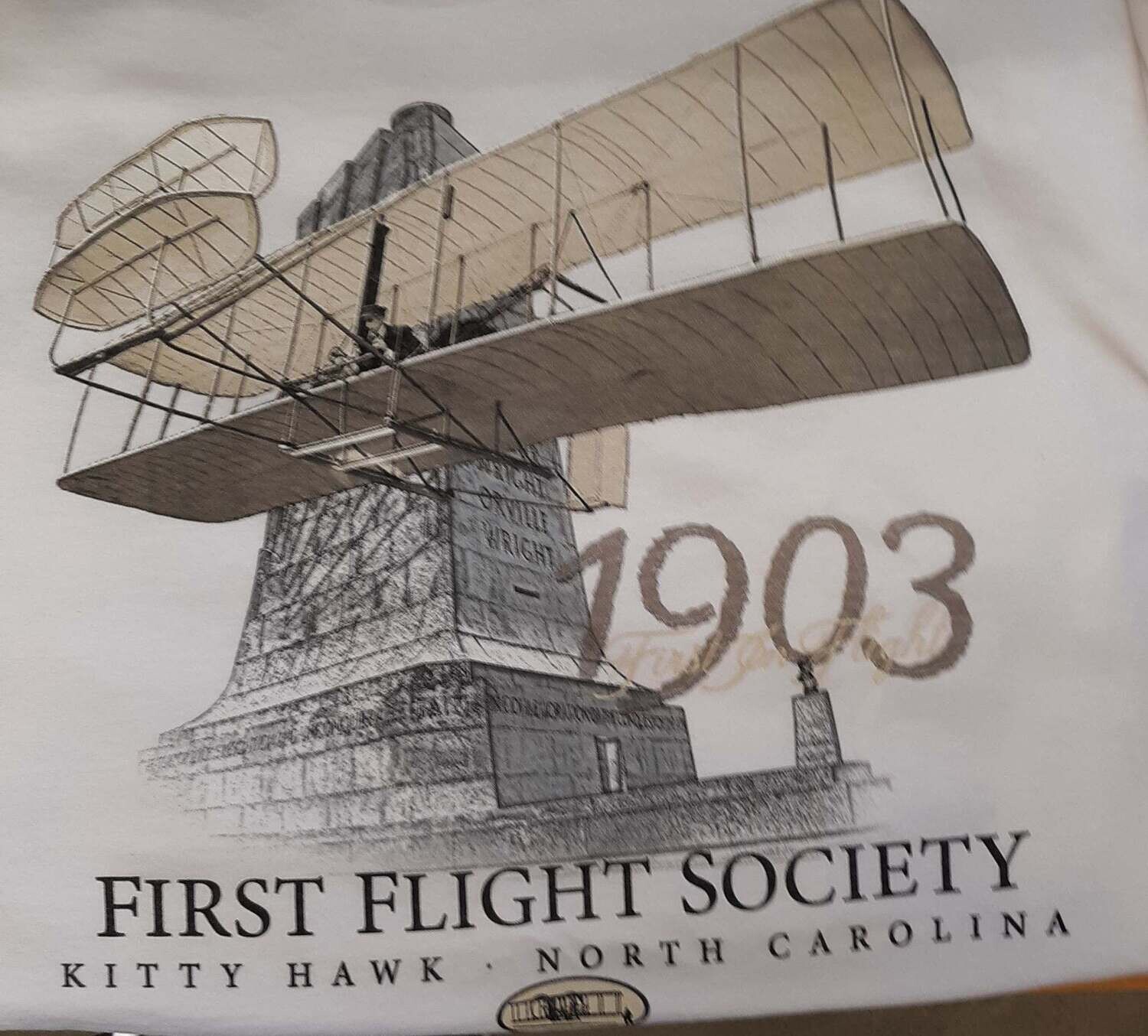 First Flight Society T-Shirts- White