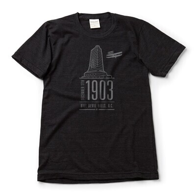 Wright Brothers National Memorial T-shirt (Black)