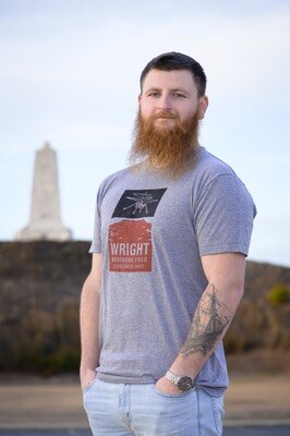 Wright Brothers Field Mars T-shirt (Grey)