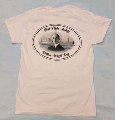 Wilbur Wright Day T-Shirts (White)