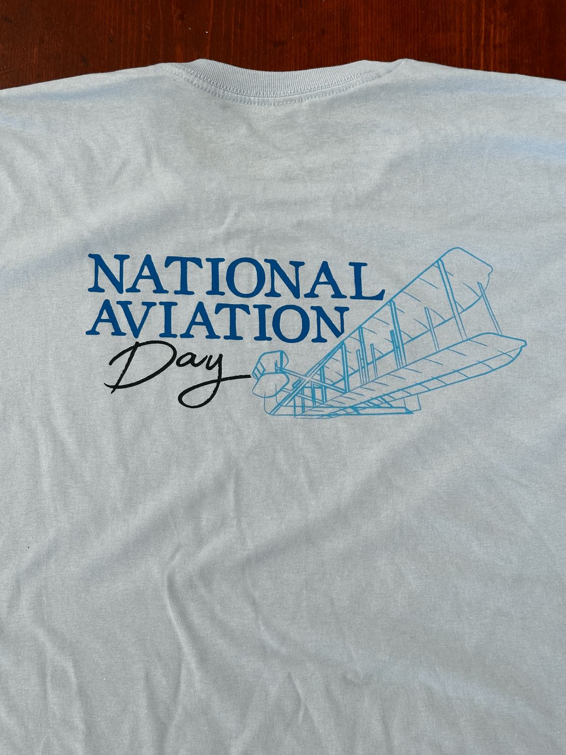 National Aviation Day T-Shirts (Blue)