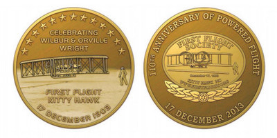 110th Anniversary Commemorative Medallion Coin-Merlin Gold