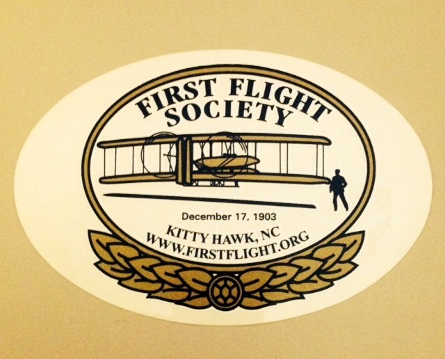 First Flight Society Sticker