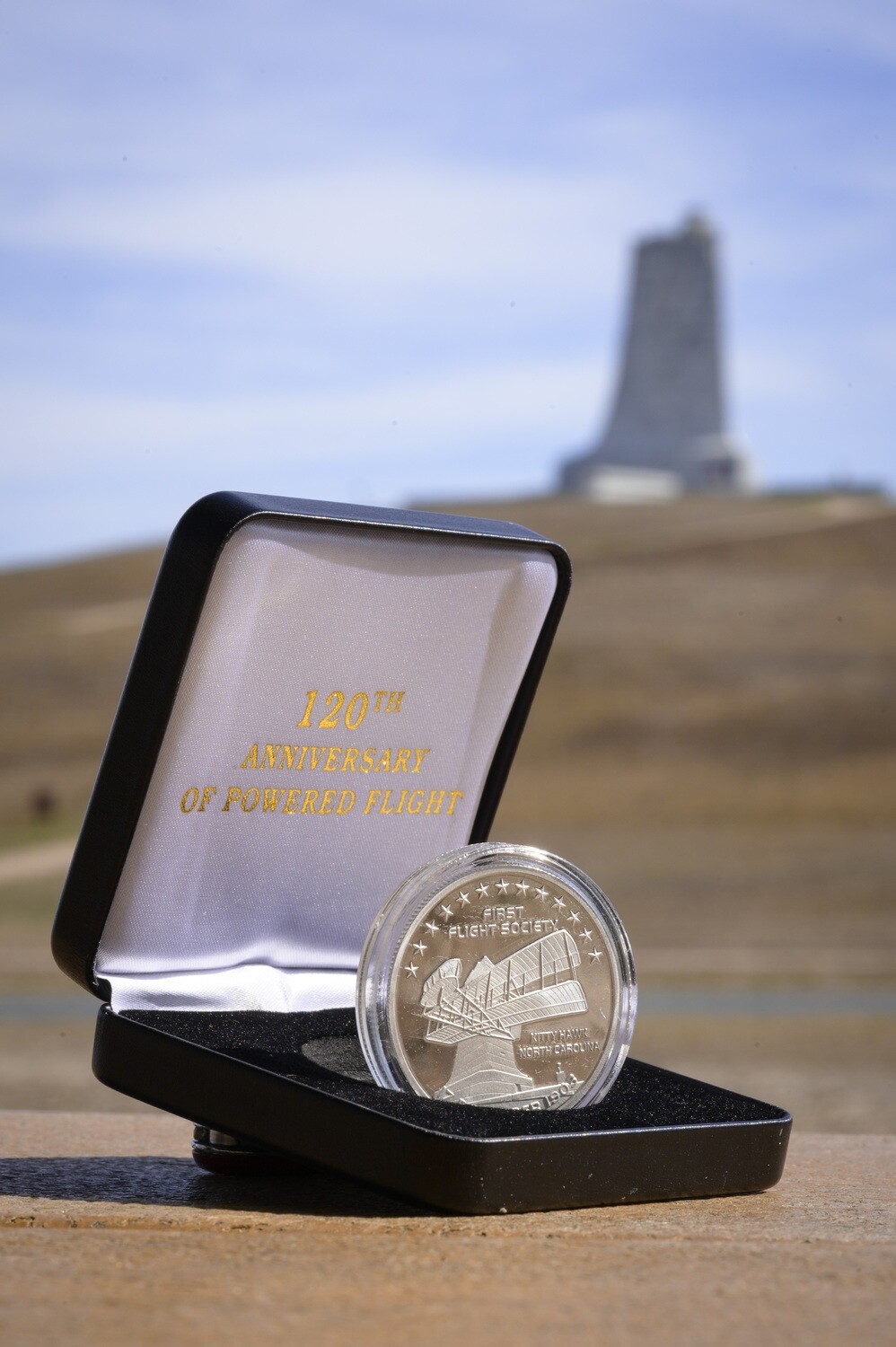 120th Anniversary of Powered Flight Coin-.999 Fine Silver