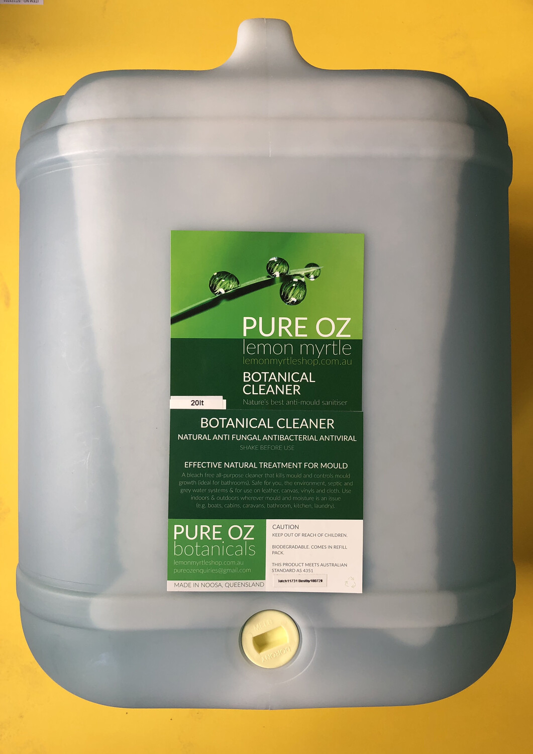 Botanical cleaner 20lt