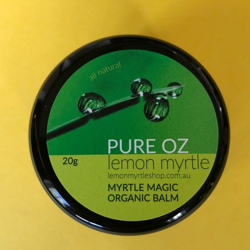 Lemon Myrtle Magic Balm 20gm  Organic