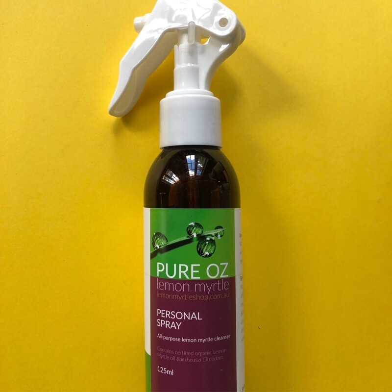 Lemon Myrtle Personal Spray 125ml