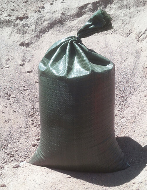 500count standard empty poly sandbags, 14"x26" 4 colors Free shipping in lower 48