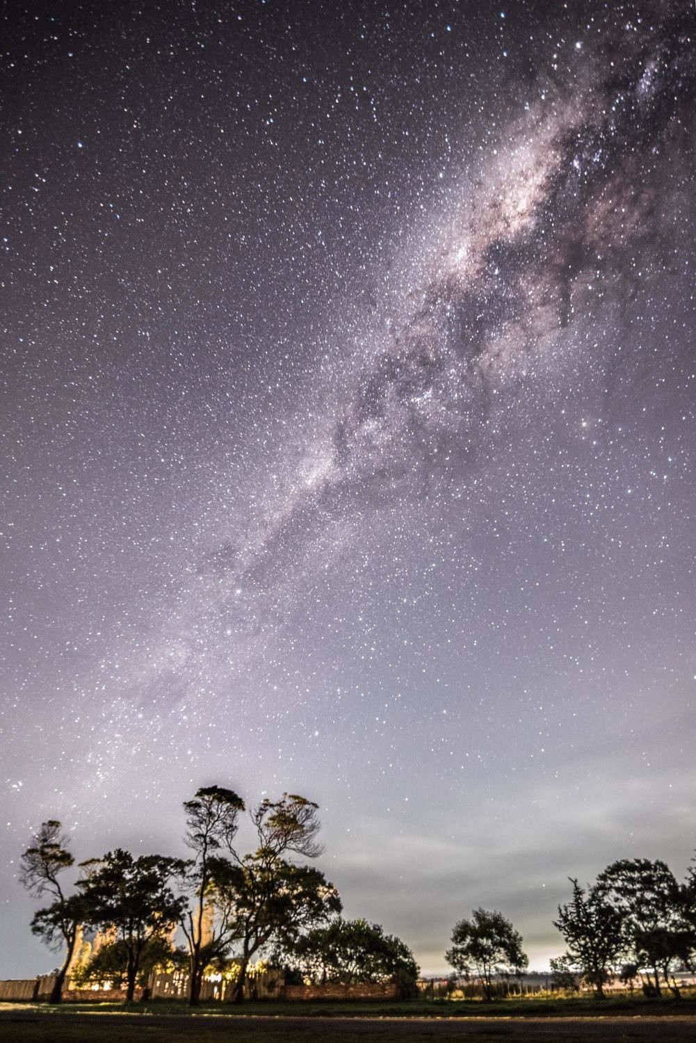 Under a vault of stars