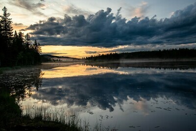 Kvällen stundar / Evening draws near, Melody
