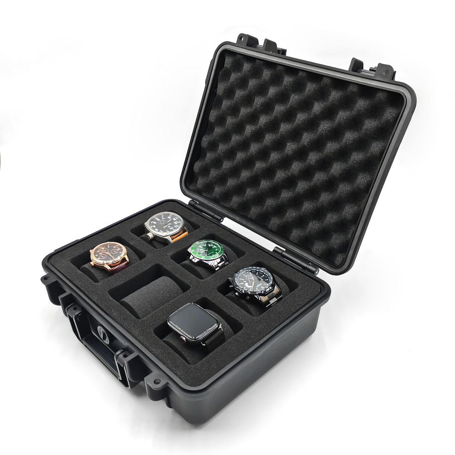 Waterproof Watch Boxes - Safe Storage for 6 watches