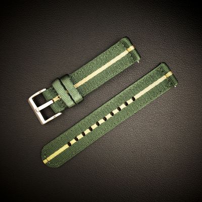 Nylon Klockarmband 20 mm med Snabbfäste – Passar Seiko, Omega, Tudor, Pagani, Garmin m.fl.