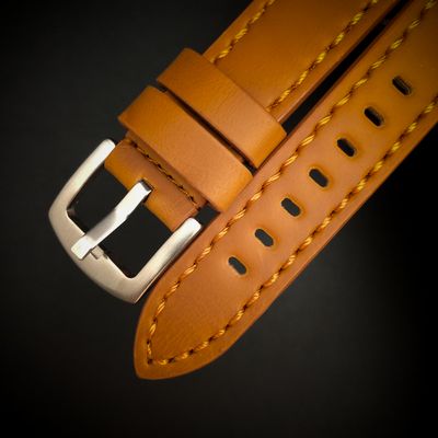 Cowhide Leather Watch Strap – 18mm, 20mm, 22mm