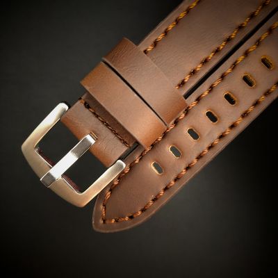 Cowhide Leather Watch Strap – 18mm, 20mm, 22mm