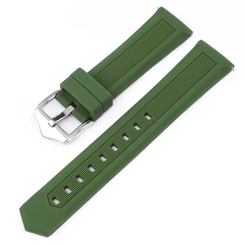 High-Quality Silicone Watch Band - Quick Release &amp; Flexible