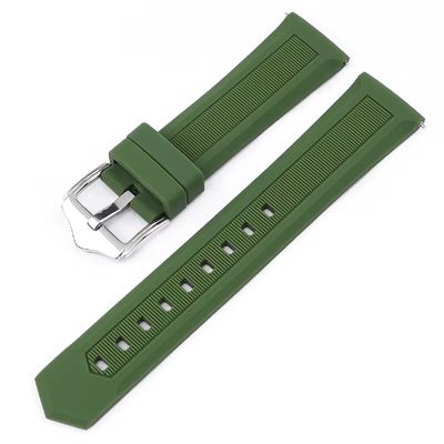 High-Quality Silicone Watch Band - Quick Release &amp; Flexible