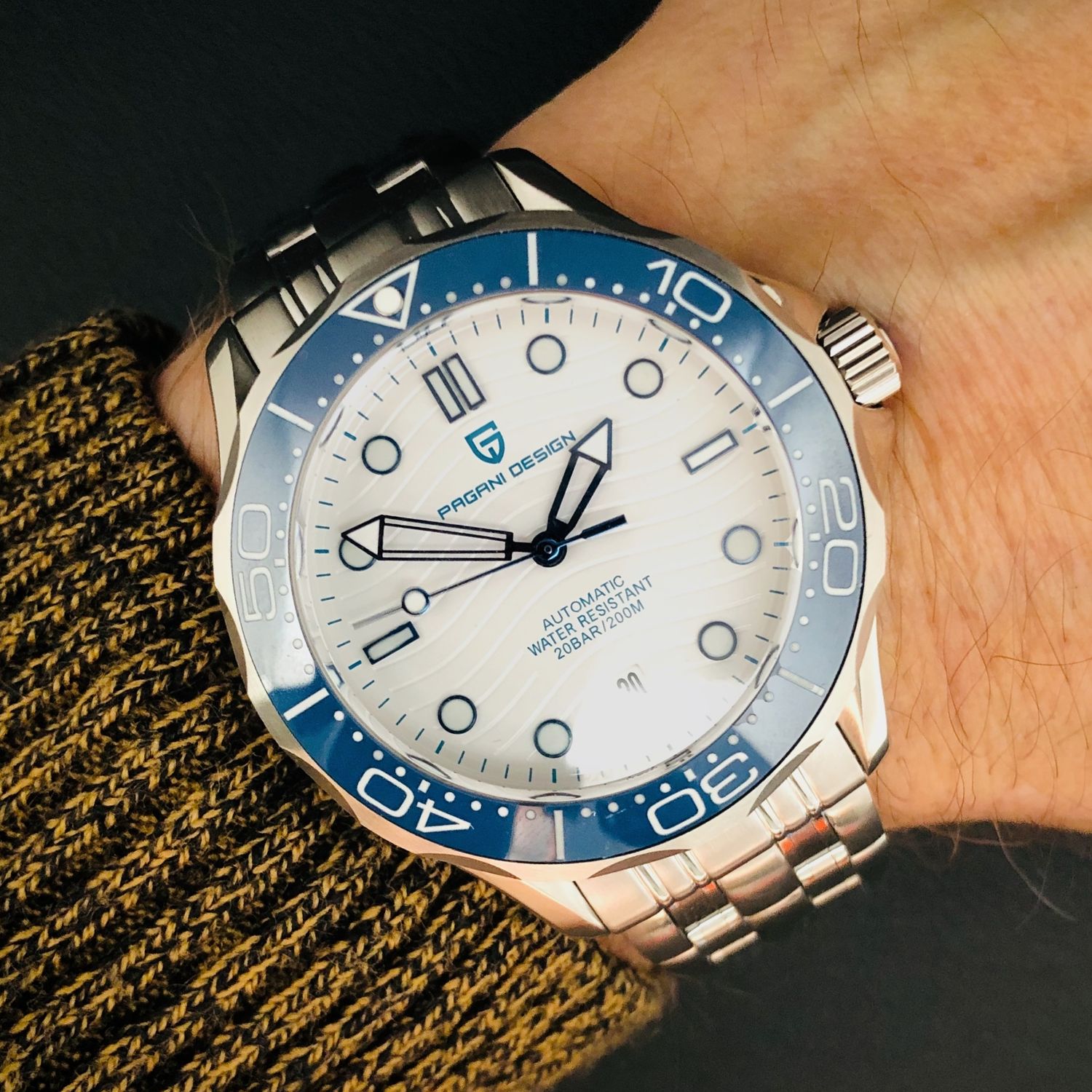 Pagani Design PD-1685 Seamaster (Japanese Seiko NH35 Automatic Movement)