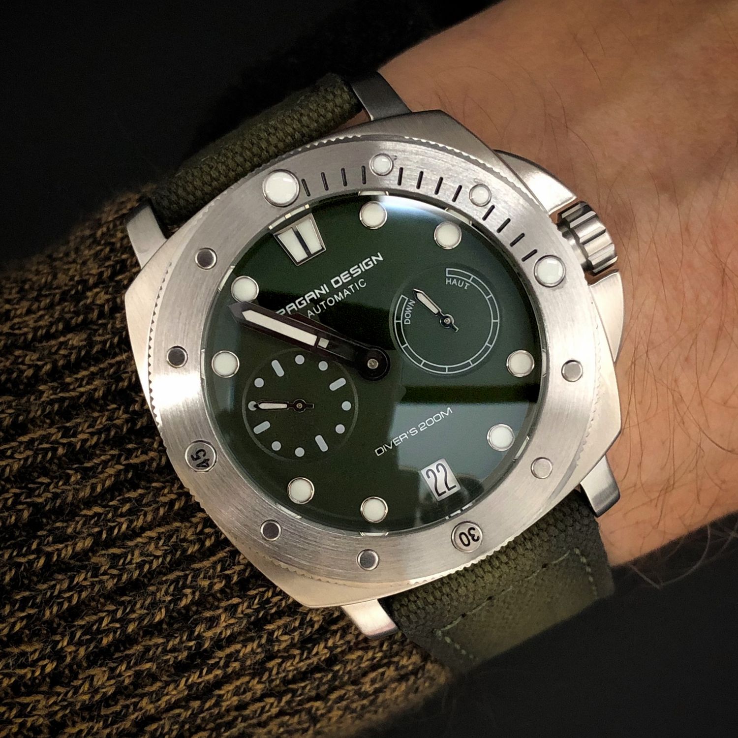 Pagani Design PD-1767 Automatic 200M Waterproof