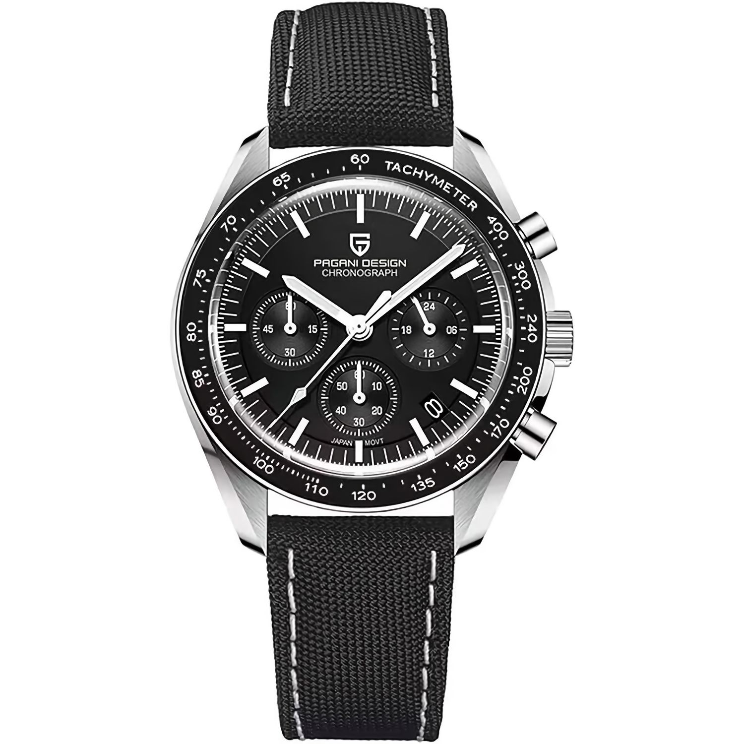 Pagani Design PD-1701 Speedmaster Moonwatch – 40 mm Chronograph with Sapphire Crystal &amp; VK63 Movement
