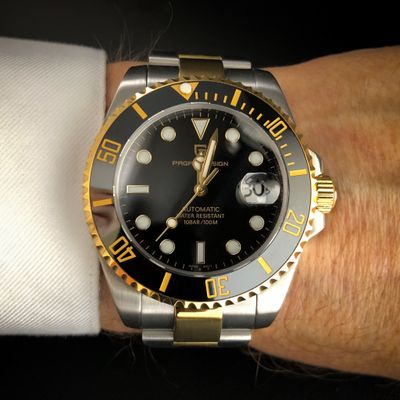 Pagani Design PD-1639 Submariner Seiko NH35 Automat 10ATM/100M