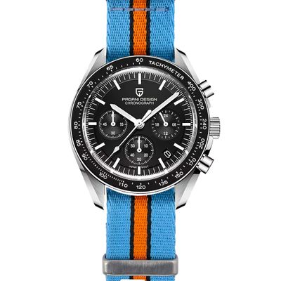 Pagani Design PD-1701 Speedmaster Moonwatch – 40 mm Chronograph with Sapphire Crystal &amp; VK63 Movement