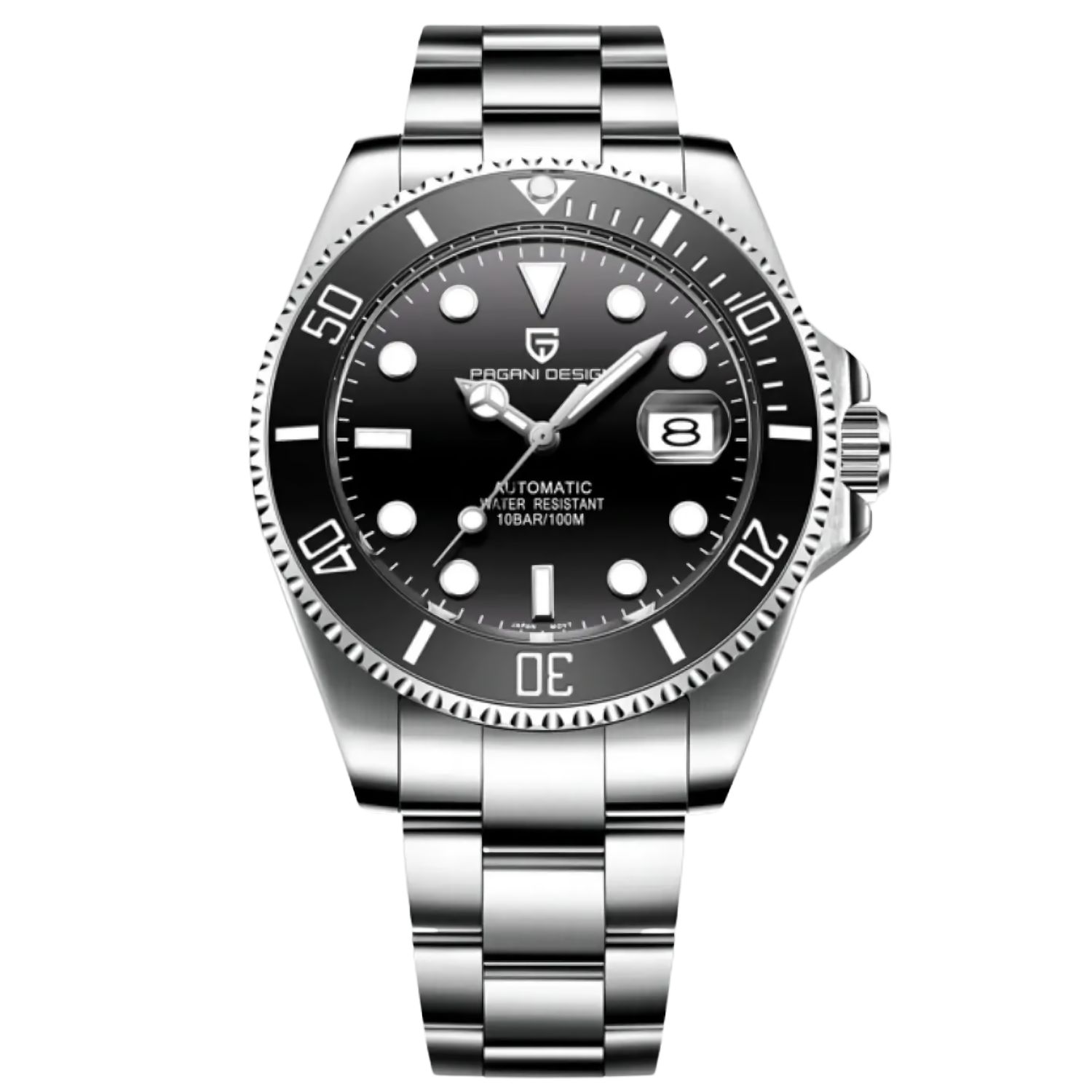 Pagani Design PD-1639 Submariner Seiko NH35 Automat 10ATM/100M