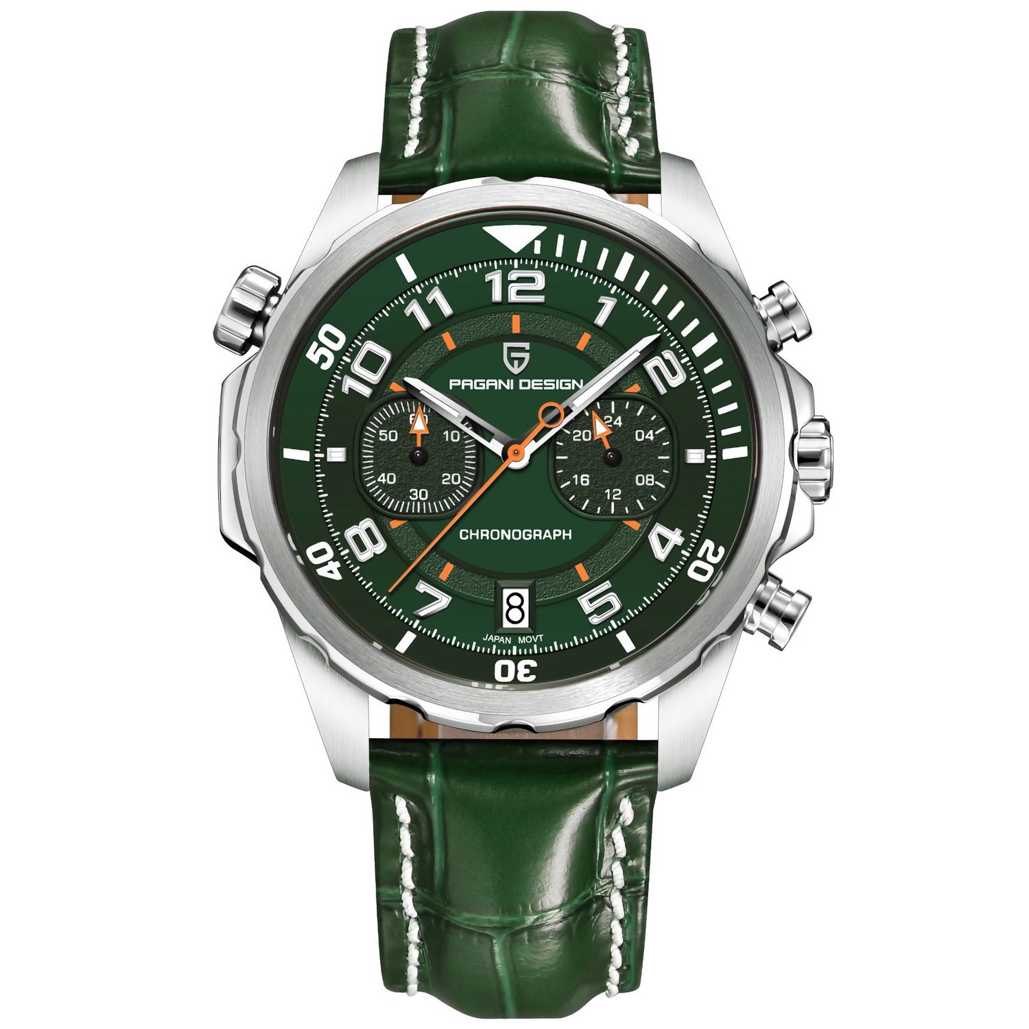 Pagani Design PD-1816 Racing Red – Seiko Mecha-Quartz Chronograph