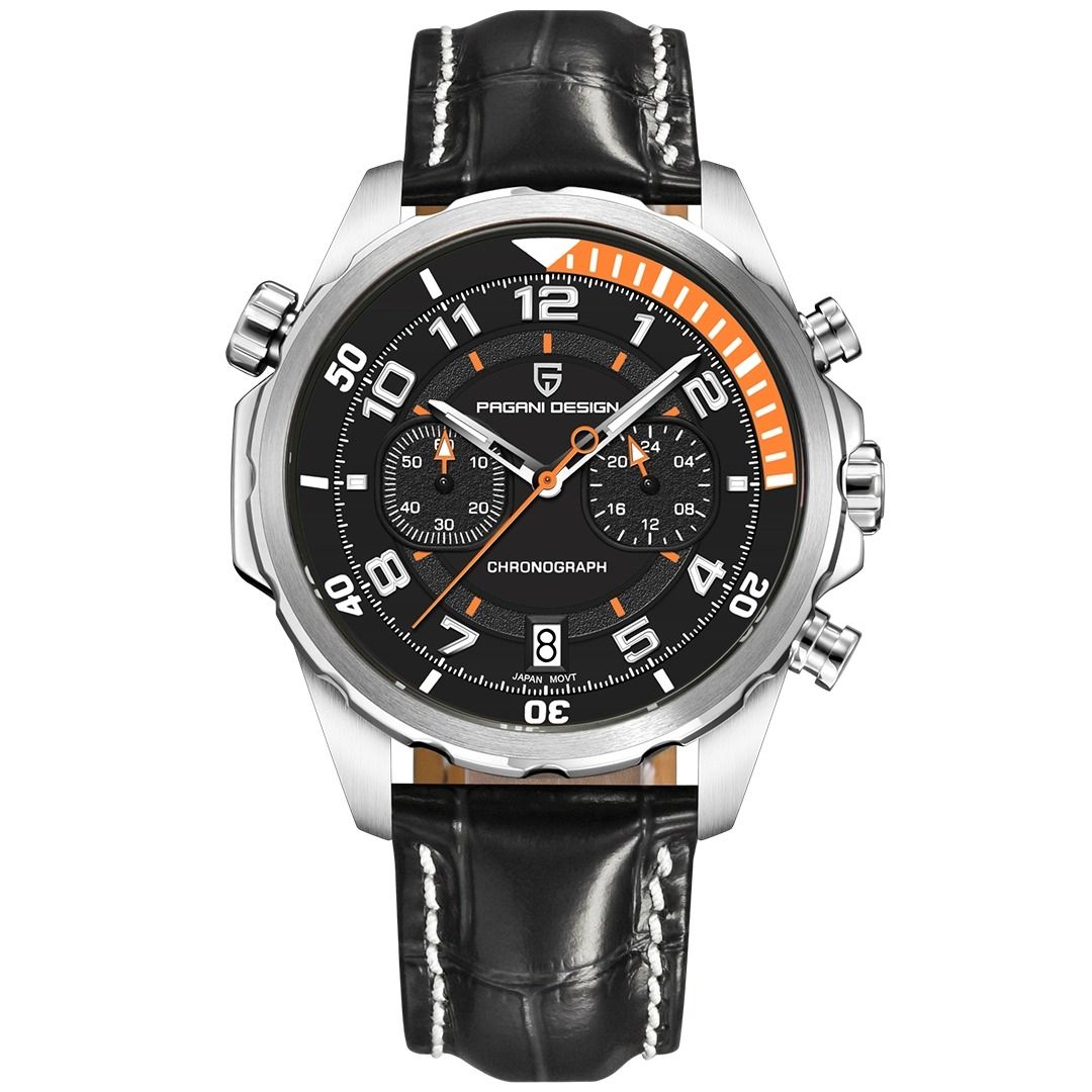 Pagani Design PD-1816 Racing Red – Seiko Mecha-Quartz Chronograph