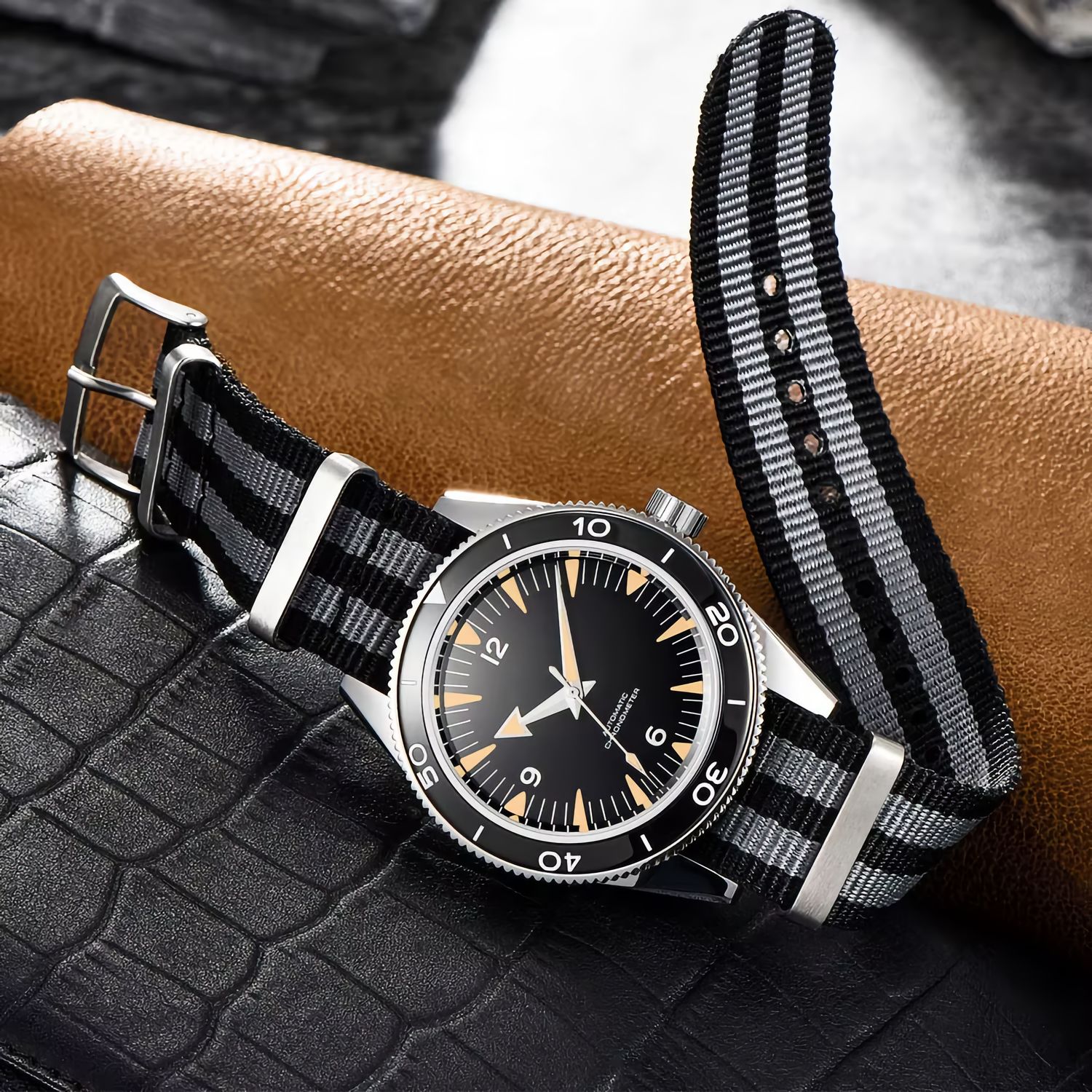 James Bond Seatbelt NATO Deluxe Nylon Strap