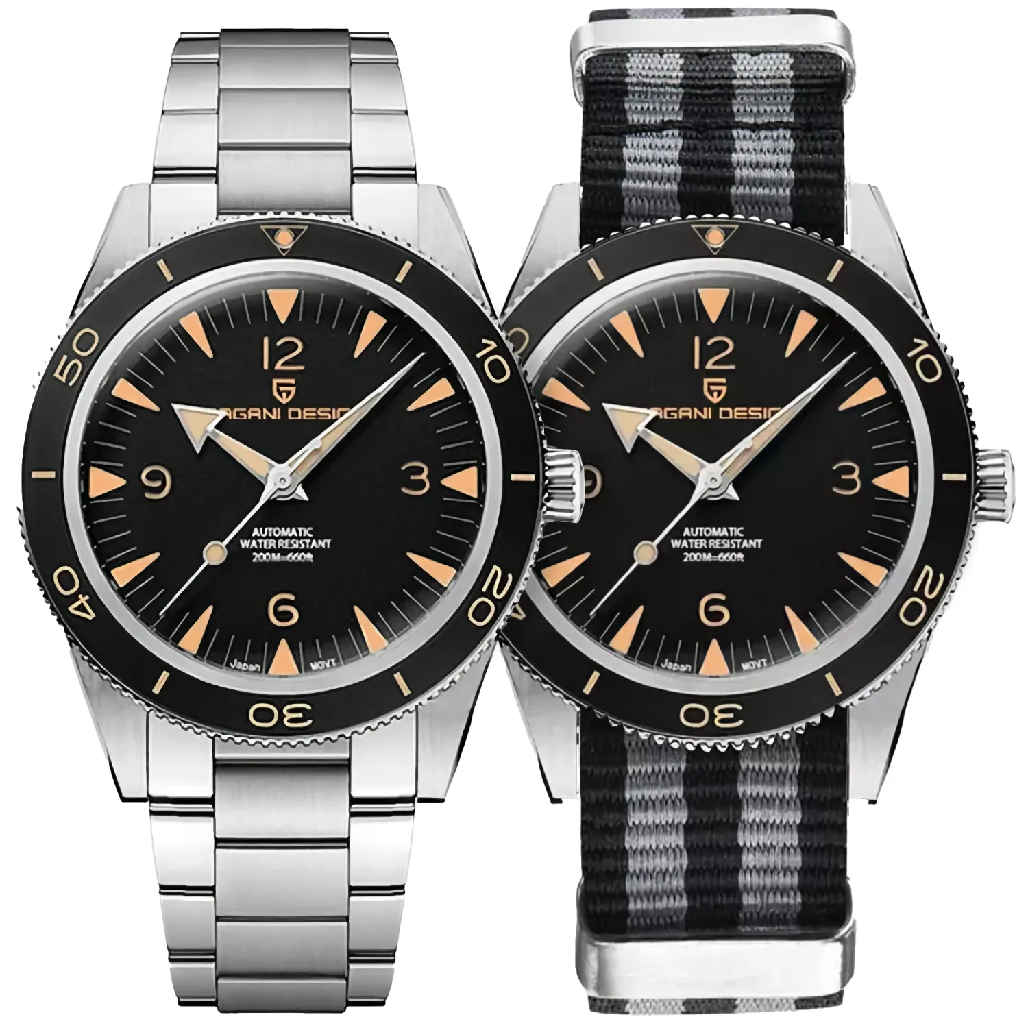 Pagani Design PD-YS005 Seamaster 300 Seiko Automat 200M/20ATM