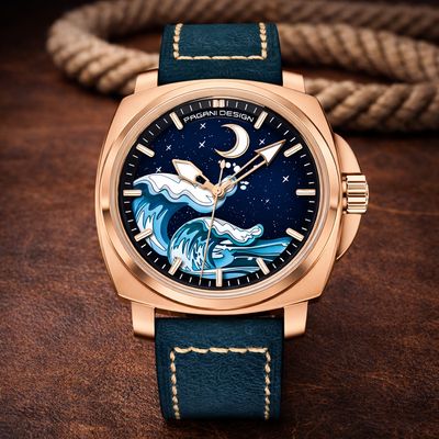 Pagani Design PD-YS014 – 43 mm Automatic with Sapphire Crystal, NH35A &amp; 100 m Water Resistance