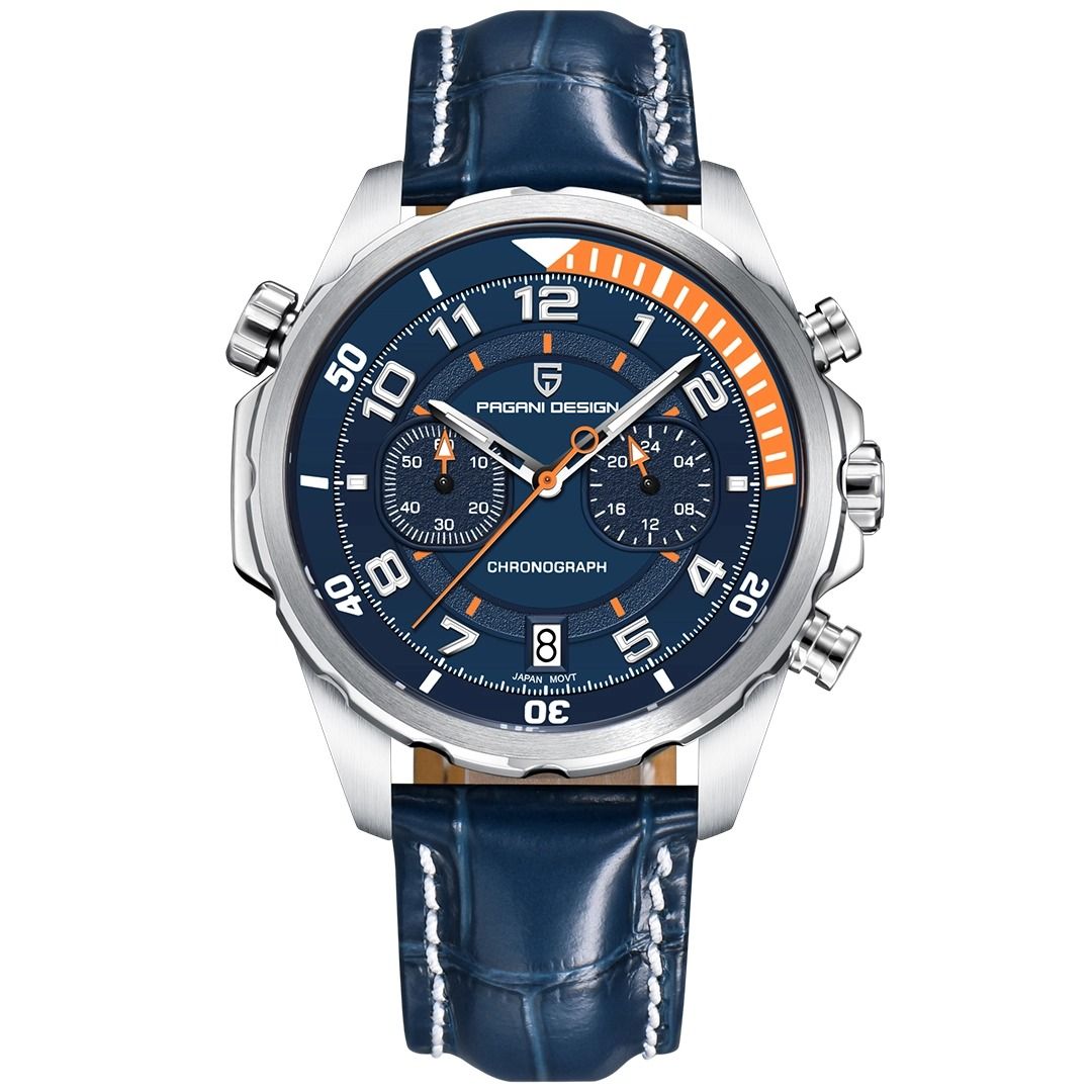 Pagani Design PD-1816 Racing Red – Seiko Mecha-Quartz Chronograph