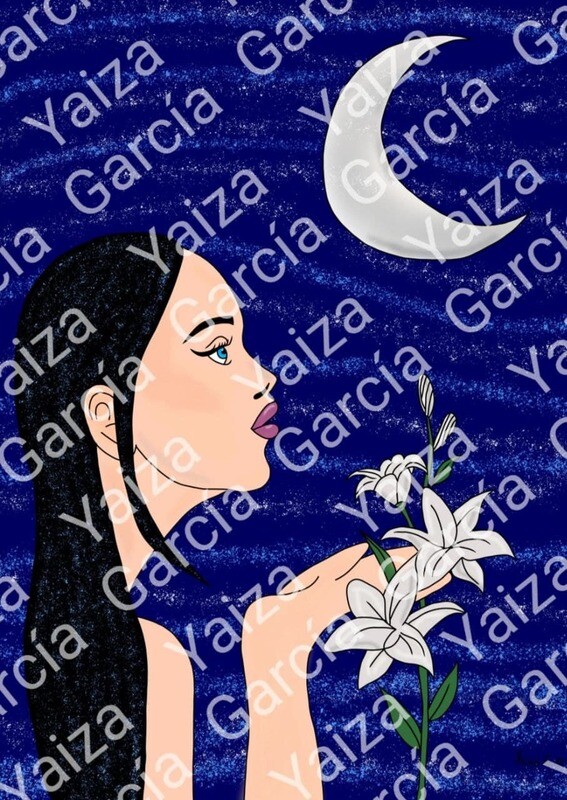 Lámina Chica Luna