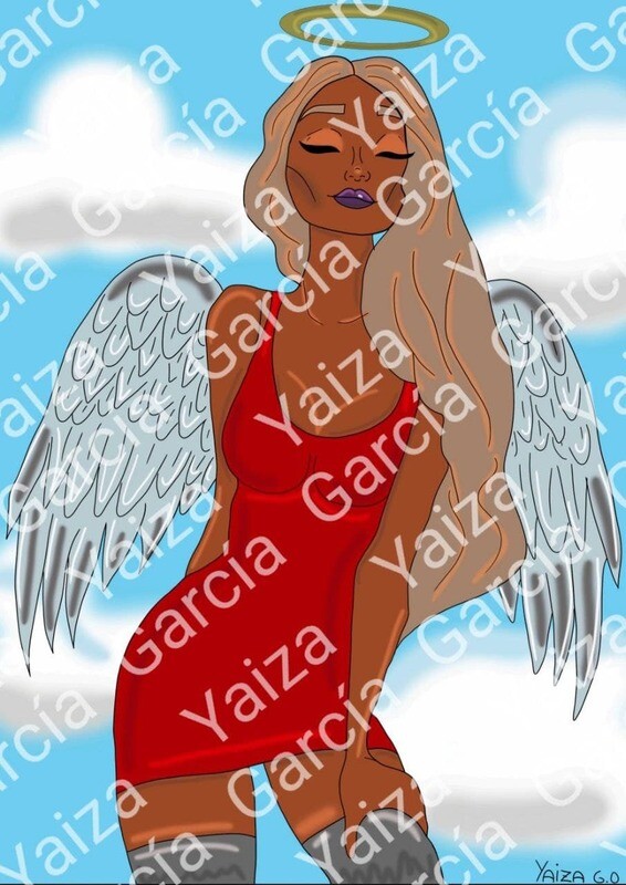 Lámina Divinidad Angelical A4