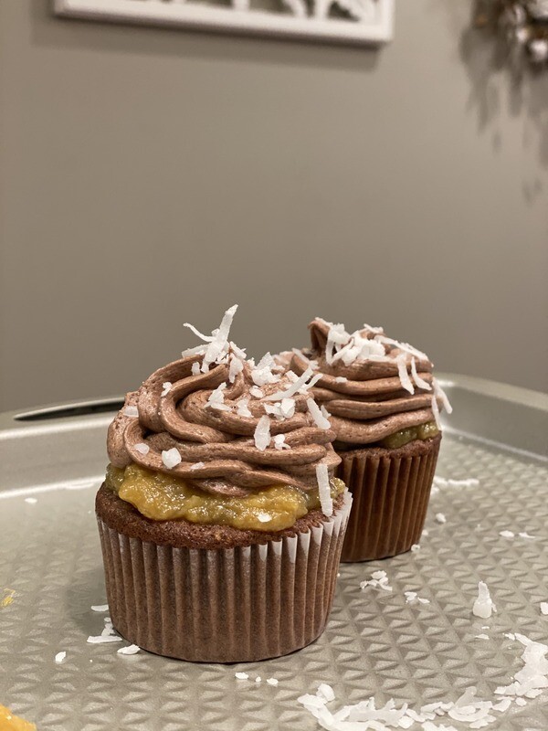 German Chocolate Cupcakes / dozen