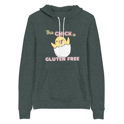 'Gluten Free Chick' Easter Adult Unisex Hoodie
