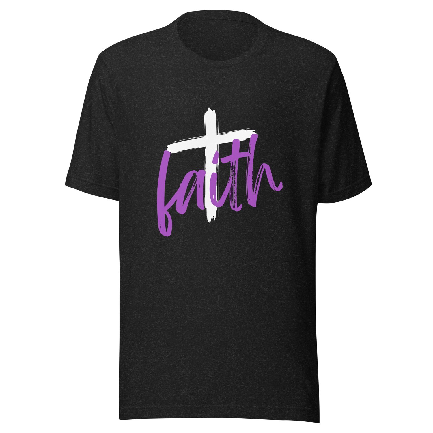 'Faith' (purple) Adult Unisex Tee