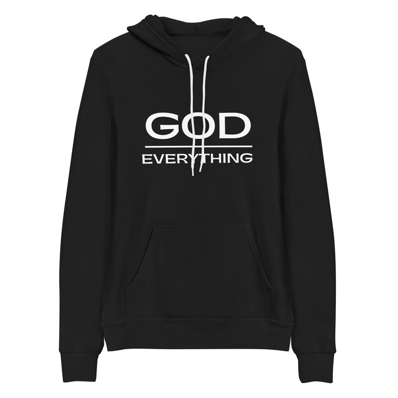 &#39;God Over Everything&#39; Adult Unisex Hoodie, Size: S