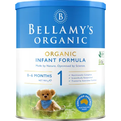 Bellamy&#39;s Organic Infant Baby Formula Stage 1