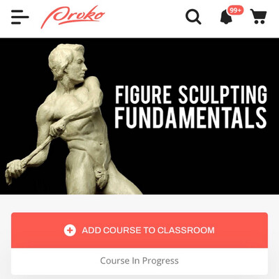 Proko figure sculpting Fundamentals Course Link